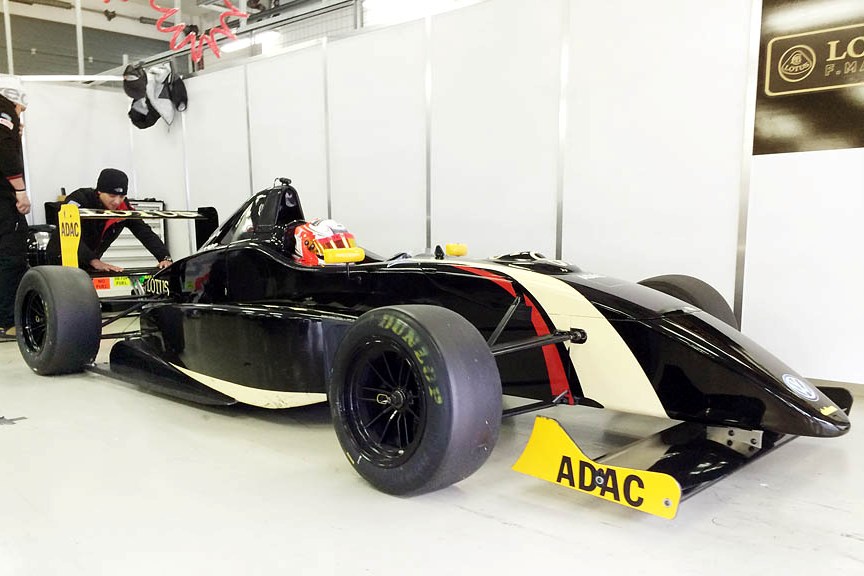 Igor Walilko in Lotus Formel ADAC Team